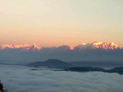 View from Dhampus Village