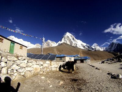View from Gorakshep