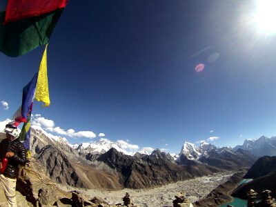 View from Gokyo Peak