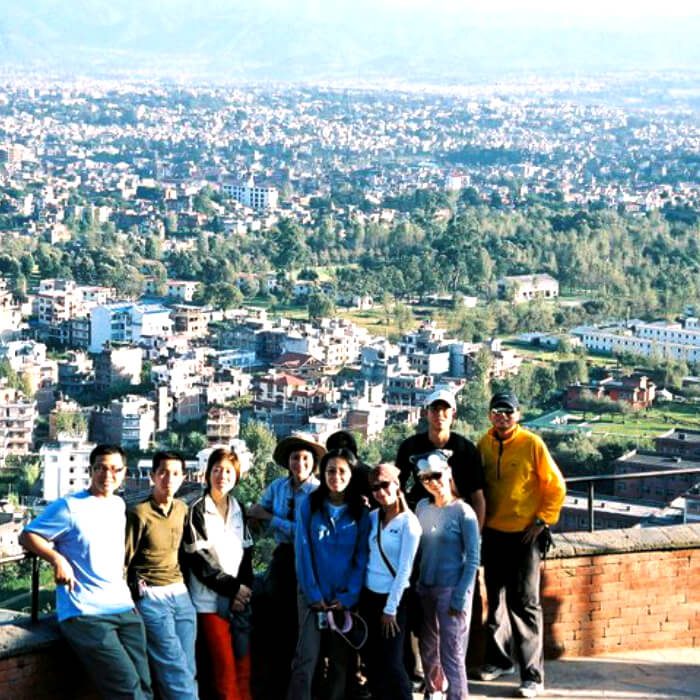 View from Swoyambhunath Kathmandu