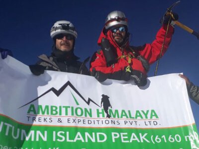 Island Peak Climbing with EBC Trek